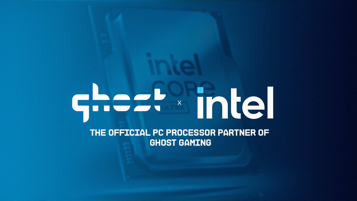 Ghost Gaming (@ghostgaming) on Twitter photo Ghost Gaming 🤝 Intel Gaming
We are excited to announce <a href="/IntelGaming/">Intel Gaming</a> as our official PC processor partner! Ghost Gaming 🤝 Intel Gaming
We are excited to announce <a href="/IntelGaming/">Intel Gaming</a> as our official PC processor partner!