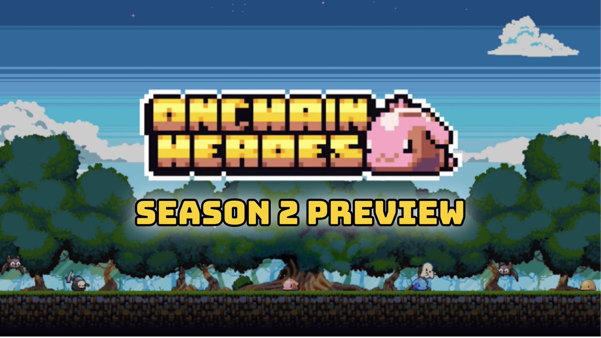 OCH (<a href="/onchainheroes/">Onchain Heroes | Idle RPG</a>) S2 is on the horizon

Season 1 was a huge success

But Season 2 is expected to be even bigger…

Welcome to the ULTIMATE OCH S2 Preview! ⬇️