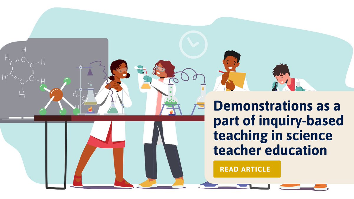 New article alert on the STE Hub!

Hendra Y. Agustian explores demonstrations as part of inquiry-based teaching in science teacher education. A must-read for anyone involved in training future science teachers.

🔓Log in to the ASE website and read it now! ow.ly/BXuC50VQW62