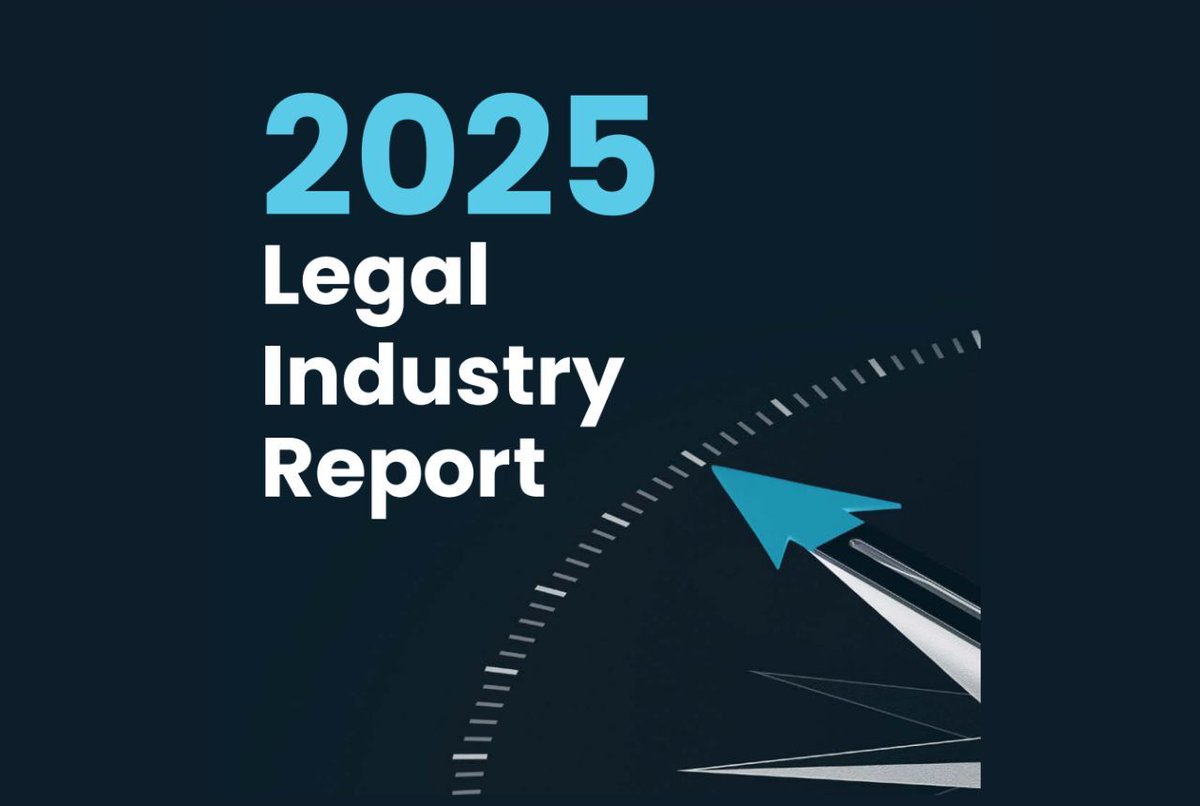 2025 Legal Industry Report

abovethelaw.com/2025/04/2025-l…

#legaltech #casemanagement #ediscovery #smartcontracts #legalanalytics #lawtech