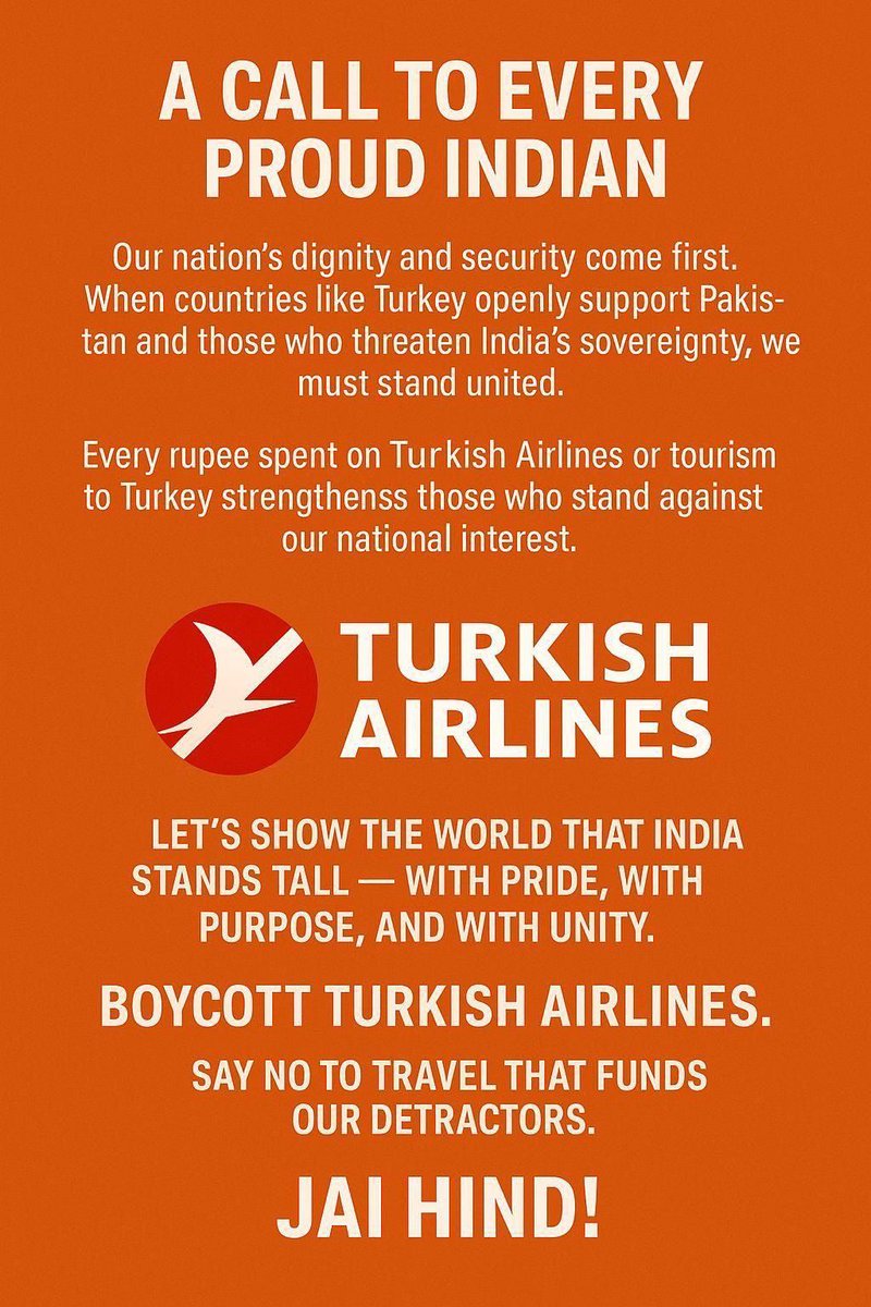 Turkey is Support Islamic Terror State Pakistan.

Turkey always with Radical Islamist Terrorism. 

Terrorism is biggest problem in the World &amp; all Terrorist are came from Same Relegion.

RT if you also Boycott to Turkey.

#BoycottTurkey #वाह_मोदीजी_वाह