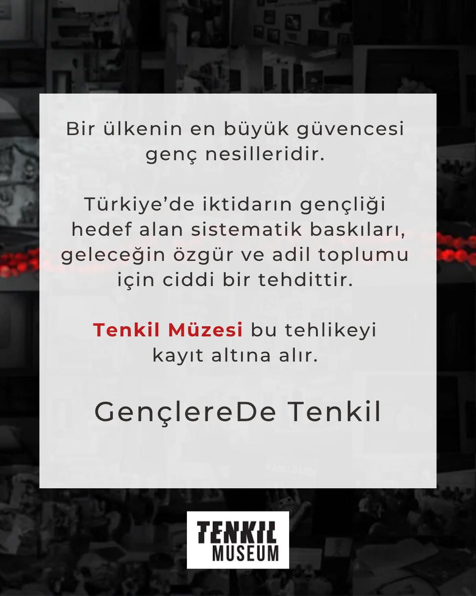 ✌ Fatma Aksoy 🇹🇷 (@miyakontesss) on Twitter photo Gençlerin pasaportları değil, hayalleri sorgulanıyor. Yurt dışına çıkmak, suç değil haktır. 100lerce öğrenci susturulmak isteniyor, biz sessiz kalmayacağız!
<a href="/myeneroglu/">Mustafa Yeneroğlu</a>
GençlereDe Tenkil Gençlerin pasaportları değil, hayalleri sorgulanıyor. Yurt dışına çıkmak, suç değil haktır. 100lerce öğrenci susturulmak isteniyor, biz sessiz kalmayacağız!
<a href="/myeneroglu/">Mustafa Yeneroğlu</a>
GençlereDe Tenkil