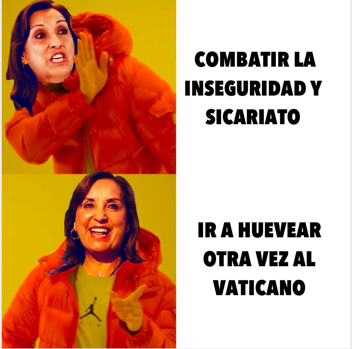 0% de aprobación
100% incapacidad
1000% mediocridad 
10000% cinismo 
10000000% conchudez

#DinaAsesina #Vaticano
#DinaBoluarte