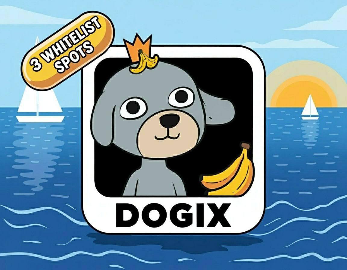 🔥Sizler için 3 adet $DOGIX whitelist'i getirdim dostlar🥳
Daosfun ilk sezonu Vip olan ya da Whitelist sahibi kullanıcılar için oldukça hareketli ve bol kazançlı geçmişti. Şimdiyse 2. sezon başladı ve ben de sizler için ekipten 3 adet 0.54 $SOL değerinde $DOGIX whitelist'i aldım.
