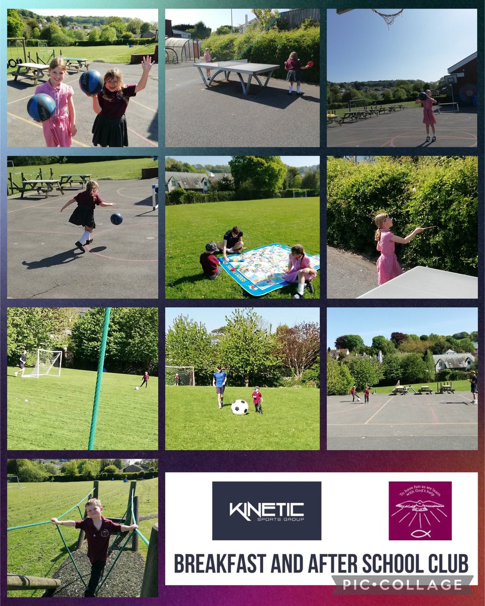 St Margaret Clitherow Catholic Primary School (@smc_brixham) on Twitter photo ✨Breakfast & After School Club Fun at St Margaret Clitherow! ✨
From creative crafts to outdoor games and chill-out time - the children have been having LOTS of fun!! 🌈🎨⚽️
🕗 Breakfast Club: from 8:00am
🕕 After School Club: until 6:00pm
Book now or message <a href="/KineticSportsG1/">Kinetic Sports Group</a> ✨Breakfast & After School Club Fun at St Margaret Clitherow! ✨
From creative crafts to outdoor games and chill-out time - the children have been having LOTS of fun!! 🌈🎨⚽️
🕗 Breakfast Club: from 8:00am
🕕 After School Club: until 6:00pm
Book now or message <a href="/KineticSportsG1/">Kinetic Sports Group</a>