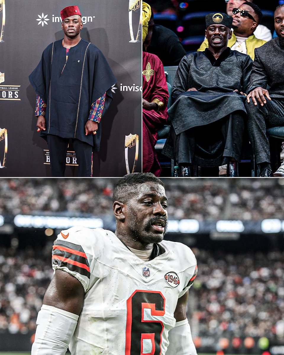 Ghanaian NFL star Jeremiah Owusu-Koramoah has been ruled out for the season 💔

Known for his skill on the gridiron, he’s also got some serious style off it 😮‍💨