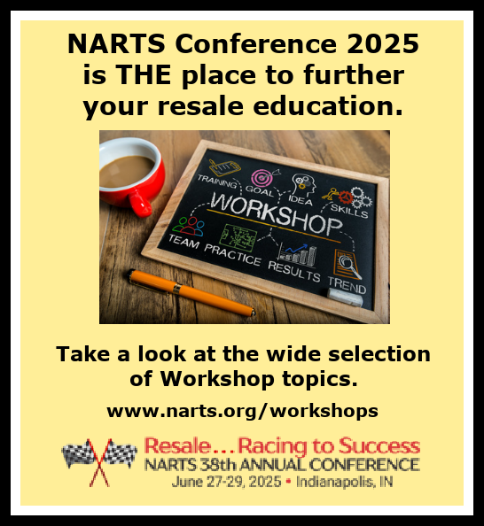 NARTS_Conf's tweet photo. To our Resale Peers... Serious about resale? Then NARTS 38th Annual Conference is the place to be! 
https://t.co/dONGH8XemF
https://t.co/NBc3LhQW47
Not a NARTS member yet...use this link to join and we will waive the $25 application fee: https://t.co/2FoTZk7oPD https://t.co/hPGGSbTwb8