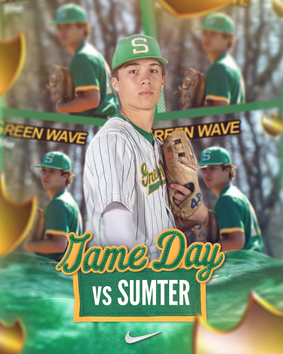 We’re back home for tonight’s playoff game against Sumter!

First pitch 6:30!

Tickets: events.hometownticketing.com/boxoffice/ddtw…

#GoBigGreen | #StayTrippy