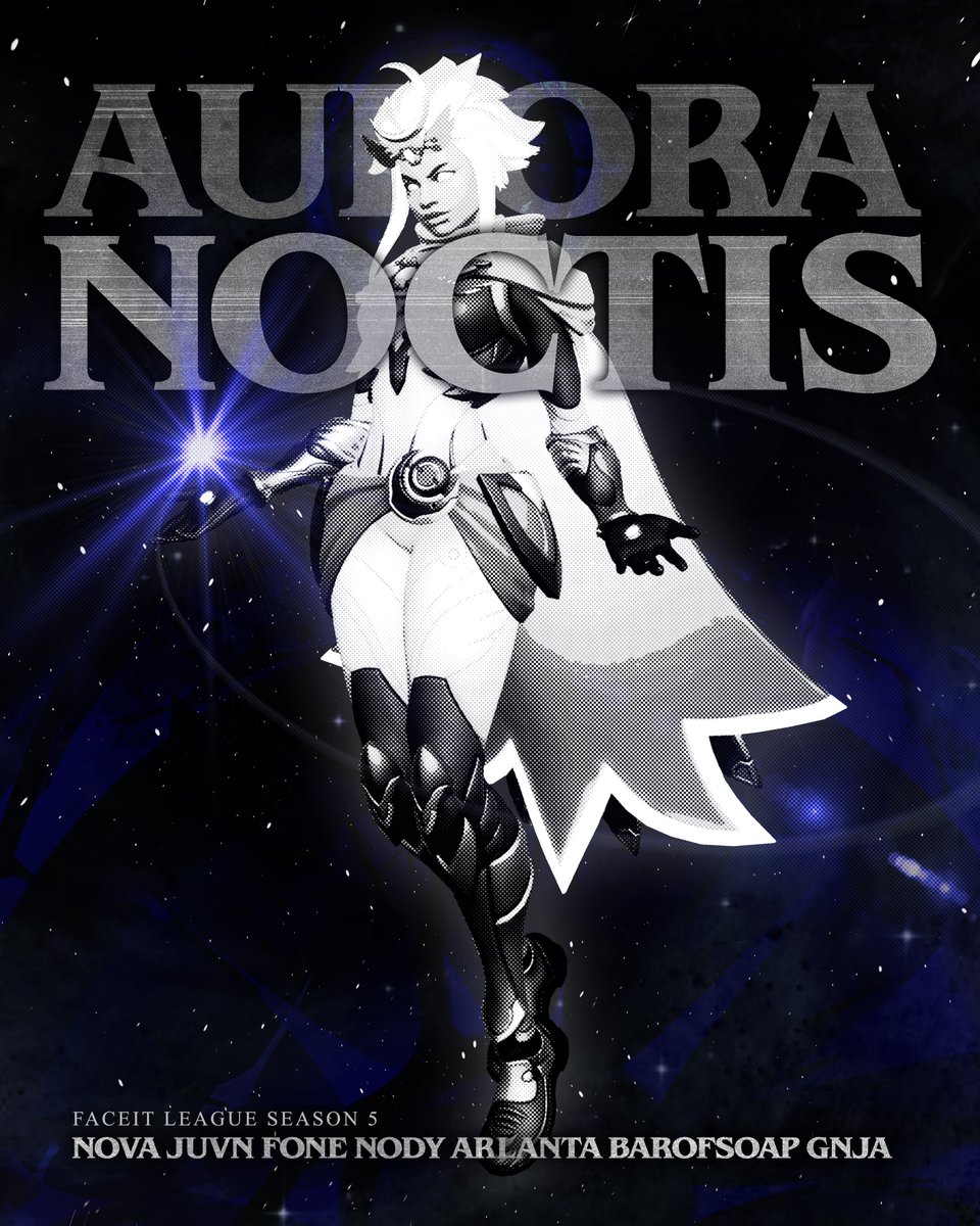 From the starless void, we bring the reckoning.

⋆｡°✩ Aurora Noctis ✩°｡⋆
🛡️<a href="/novaoffline/">Nova</a> 
⚔️<a href="/Juvn___/">Juvn</a> 
⚔️<a href="/Fone_OW/">Fone</a> 
⚔️<a href="/Nody_OW/">Nody</a> 
💉<a href="/Stillnotlanta/">lanta</a> 
💉<a href="/BarofSoapOW/">Barofsoap</a> 
💉<a href="/gnja2012/">gnja (Gabriel lopez)</a> 

💼@k3ro_ow <a href="/owSavvylatina/">Savvy🇵🇷</a> 
🧠<a href="/AL3XandEgg/">AL3X</a> @Dare_ow
🎨<a href="/CorrvalOW/">Corrval | Venus</a>