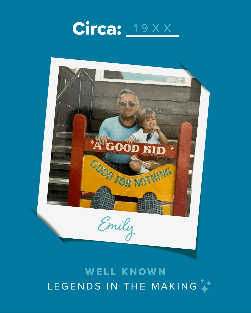 Just hangin’ out with my dad in plaid, being “A GOOD KID” (but apparently “Good for Nothing”) at Santa's Village 🎅 in the summer of 19XX.

Drop the year below 👇

🕵️ Here are your hints:
👾 E.T. phoned home
🎶 Michael Jackson’s Thriller
.
.
.

#Childhood #80sVibes #Muskoka