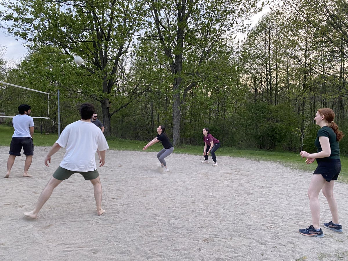 Haeryfar Lab (@haeryfarlab) on Twitter photo who says we can’t be good at research and volleyball 🏐
Angela and Nicole are playing on our department’s intermural volleyball team!
<a href="/westernuMNI/">Microbiology & Immunology</a> who says we can’t be good at research and volleyball 🏐
Angela and Nicole are playing on our department’s intermural volleyball team!
<a href="/westernuMNI/">Microbiology & Immunology</a>