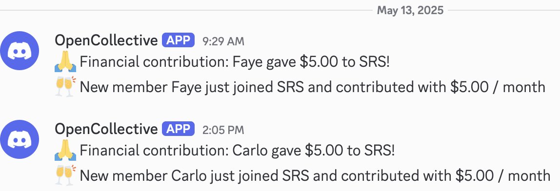 srs_server's tweet image. Thank you for your contribution. 🙏