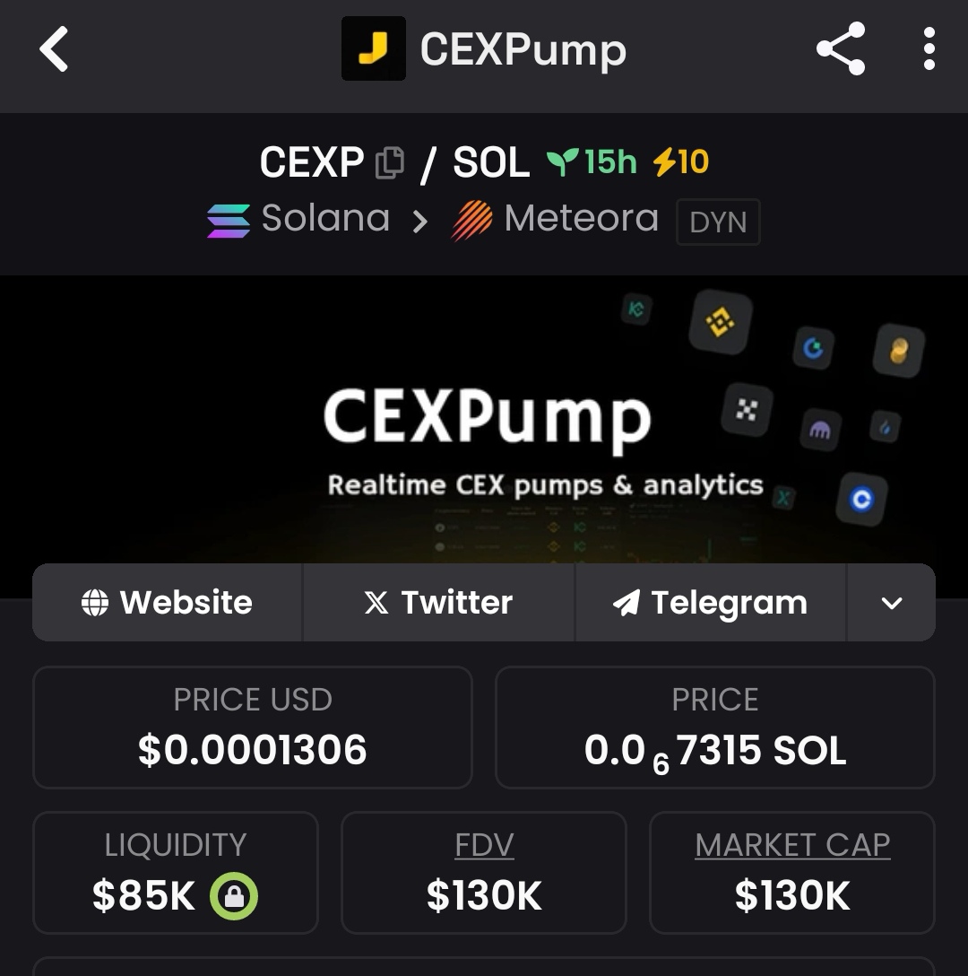 djiee17828's tweet photo. Yep $CEXP still 150k MC $dupe 64M MC
@believeapp, @launchcoin

get #CEXP CA DrEX9sJCY2vH2iWMc25Tj2T3Khasg45561zEKhQrstZj not #memecoin
 cekidot https://t.co/K3rJGDLJnD

#LUMO #HYPE #BTC #ETH #SOL #SOLANA #DEFI #DRIP #CHATGPT #AI #flareai #GalaxyS25 #dupe #buddy #reef #dot #xrp https://t.co/qNTzcAfHsj