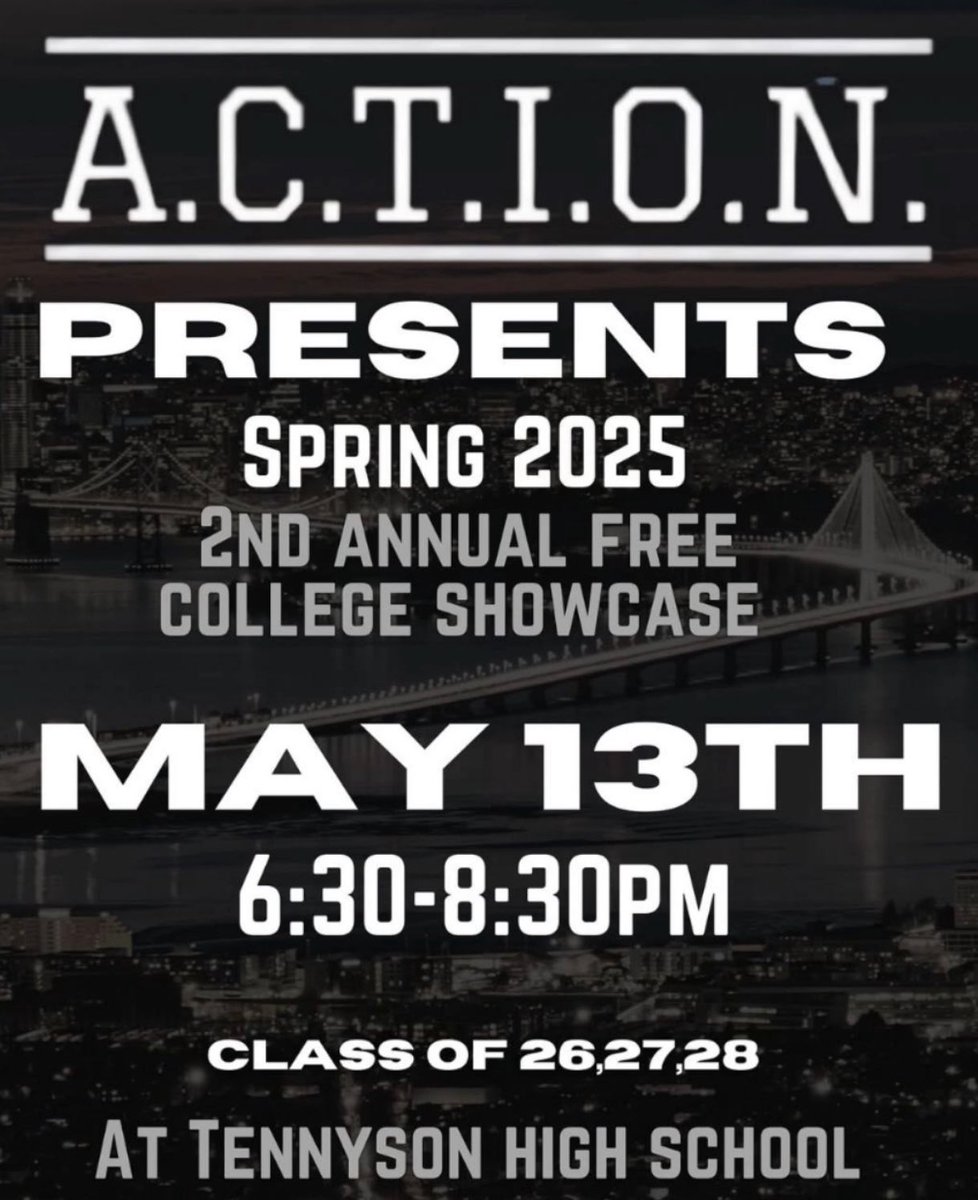La’$hawn Burton (@_2shawnn) on Twitter photo I will be attending A.C.T.I.O.N showcase presented by Tennyson High and <a href="/PangelinaJohn/">CoachPange_5</a> himself!!
Let’s work!! 🫣 I will be attending A.C.T.I.O.N showcase presented by Tennyson High and <a href="/PangelinaJohn/">CoachPange_5</a> himself!!
Let’s work!! 🫣