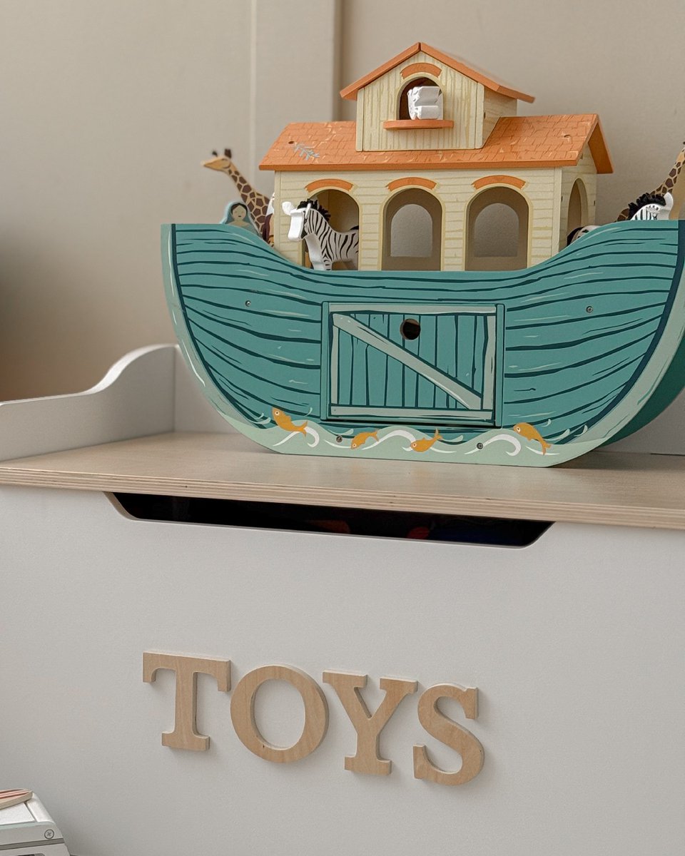 Set sail on playtime adventures with our beautiful Noah’s Ark and keep treasures tidy in timeless style with our wooden toy box 🧸✨ Made from sustainable wood, these classics are built to last 🌿

📸 @iga_luk

#woodentoys #kids #pretendplay #toy #educational #fun #animals #play