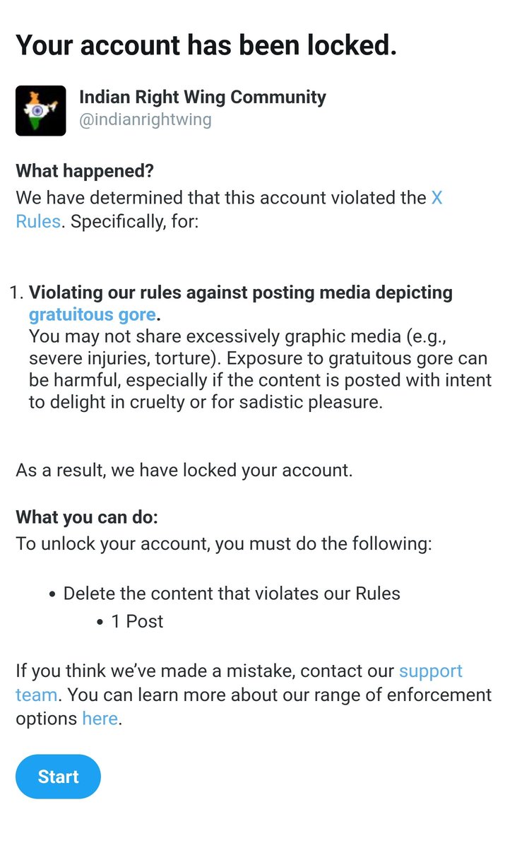 indianrightwing's tweet image. Please RT if tweet is visible. Account ke L lagne waale hain. Please support.

🙏🏻😞