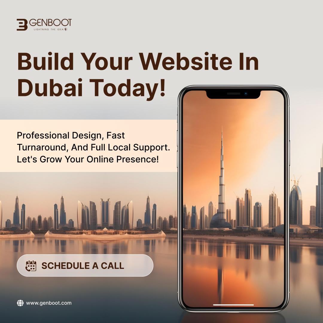 Genboot_co's tweet image. Build Your Website in Dubai Today!
Fast, local, and professionally designed — let’s get started!
Schedule a Call
genboot.com
#DubaiBusiness #DubaiWebDesign #DubaiStartups #UAEBusiness #WebsiteDevelopment