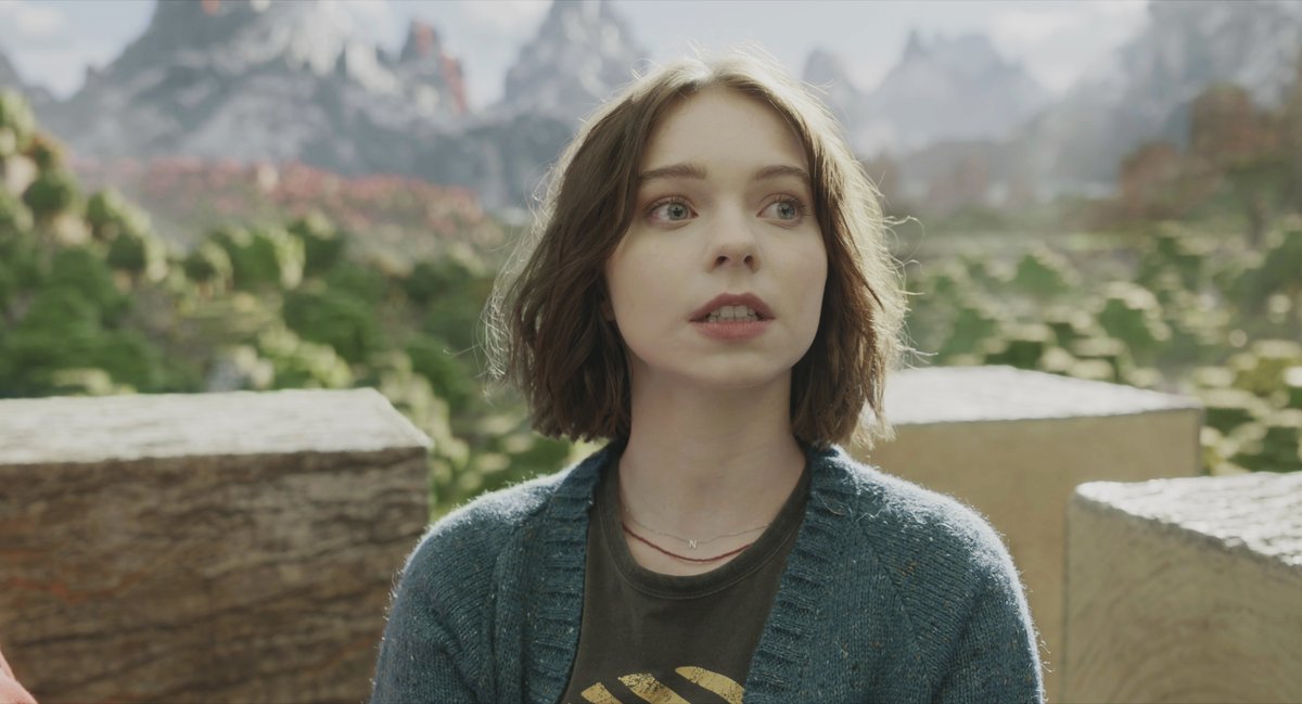 Ming_11055's tweet photo. Emma Myers as Natalie in A Minecraft Movie https://t.co/b70aWiVDWo