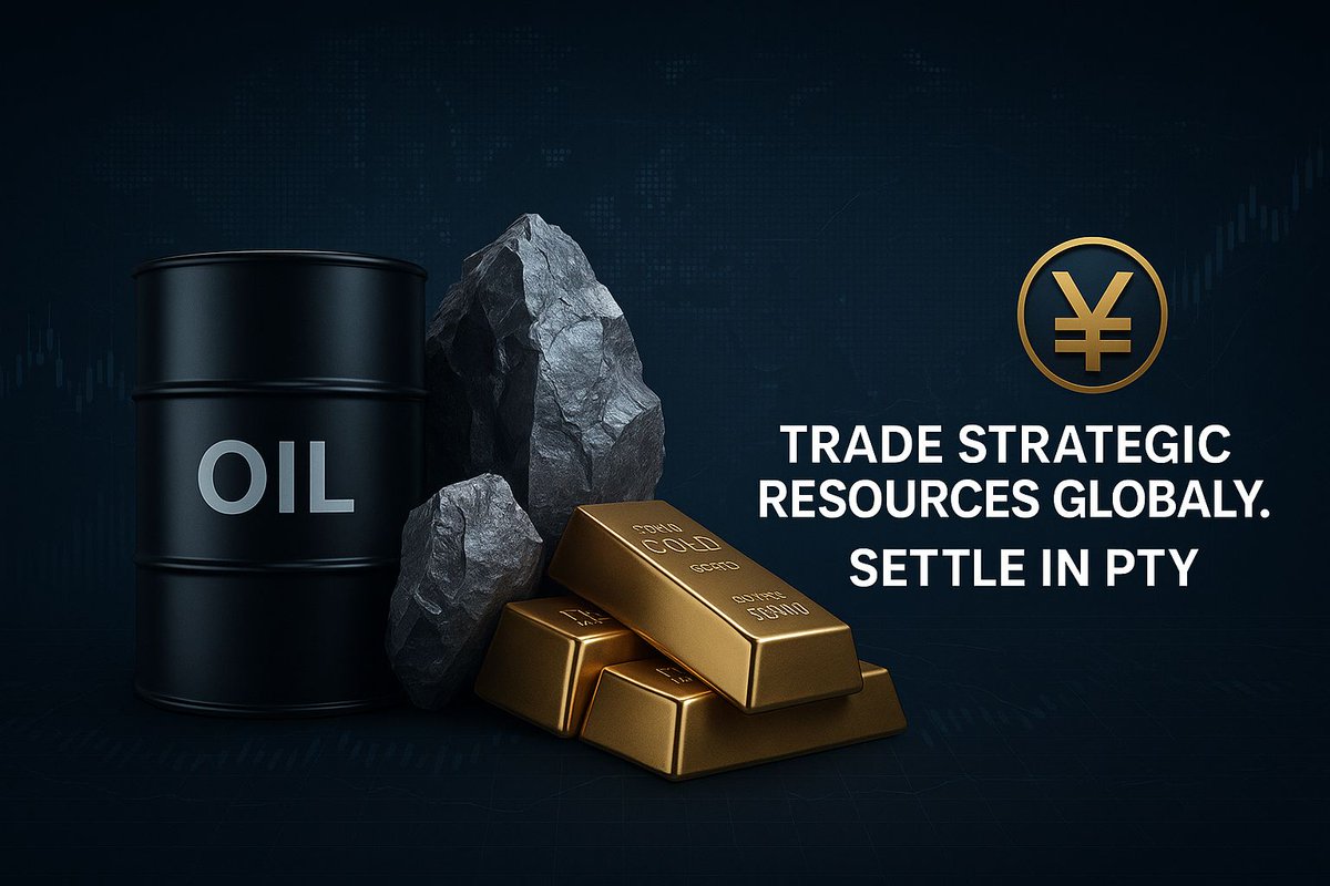 PetroYuanToken's tweet photo. ๐ Oil. Lithium. Gold.
3 of the worldโs most strategic resources โ
โ
Soon tradable on our platform
โ
Settled in PTY token
The future of global energy trade starts here.
๐ฅ Join the PetroYuan movement
#CryptoInvestors #Binance #PetroYuan #EnergyWeb3 #BSC https://t.co/zzj2UzdunO