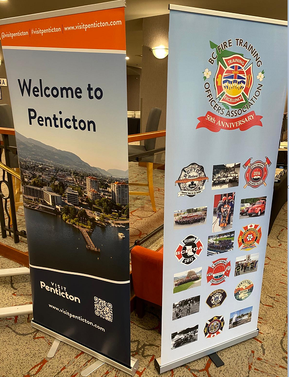 We have made the journey west to the 2025 BC Fire Training Officers Association 50th Anniversary Conference!!