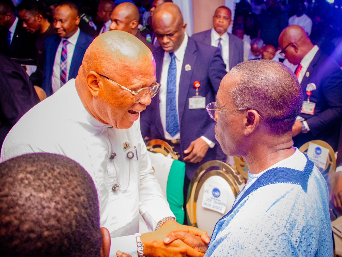 Today, I was in Kiagbodo, Burutu Local Government Area, to pay my last respects as Chief (Dr) Senator Edwin Kiagbodo Clark, OFR, OON, was laid to rest in his hometown.

On behalf of my family, I extend heartfelt condolences to the Clark family and the people of Kiagbodo. Chief
