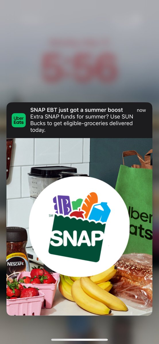 School’s out, but hunger isn’t. Families now get an additional $120 in EBT benefits per month for every child with Summer EBT. Thank you <a href="/UberEats/">Uber Eats</a> for spreading the word!