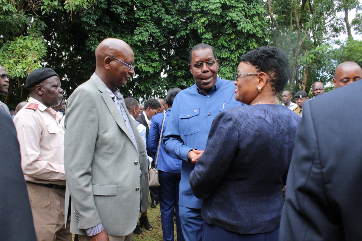The Chairperson of the NG-CDF Board, Hon. John Olago Aluoch, CBS, and the Board CEO, Mr. Yusuf Mbuno, joined the Chief Justice and President of the Supreme Court of Kenya, Hon. Lady Justice Martha Koome, for the official launch of   Kombewa Law Courts in Seme Constituency.