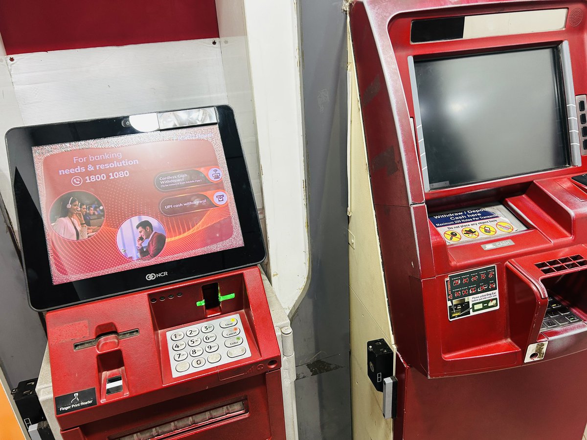 Today both atm not working 
1 have not money and another not in use 
Sanand 382110 branch atm 
Last 24 hrs 3 time visit all time not working