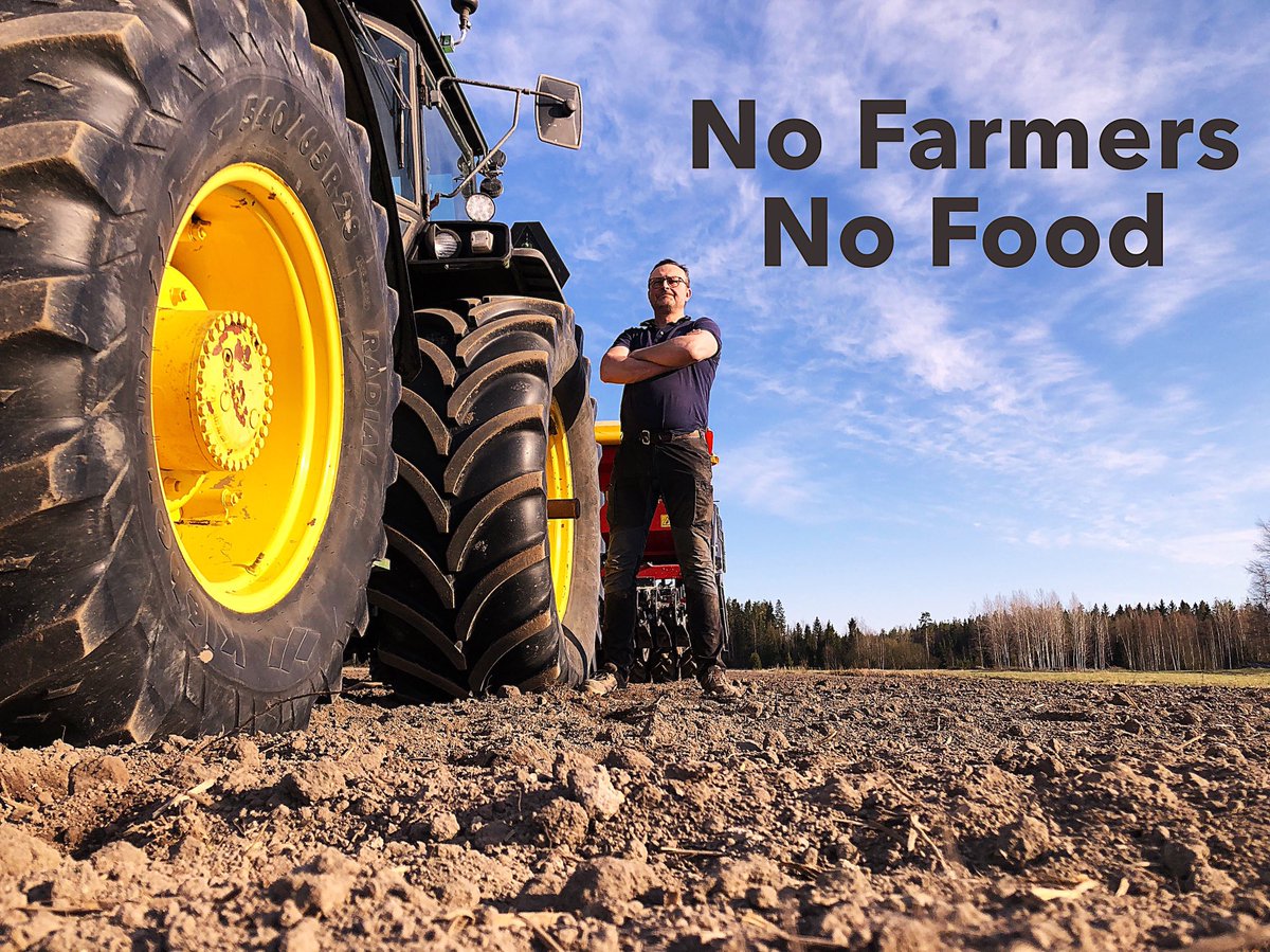 No Farmers - No Food !