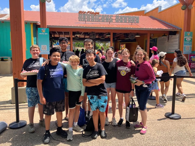 Our talented Orchestra students traded strings for swings as they celebrated a year of hard work with a trip to Fiesta Texas!

From scaling the highs of roller coasters to staying in harmony with friends, this group knows how to strike the perfect chord between dedication &amp; fun!