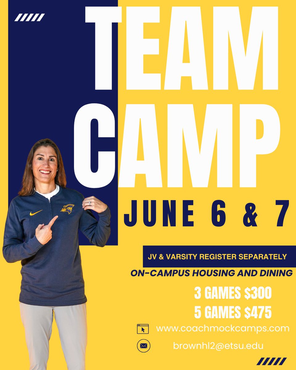 team camp registration closes on may 28! don't miss out!

#FaithfulForForty // #GoBucs