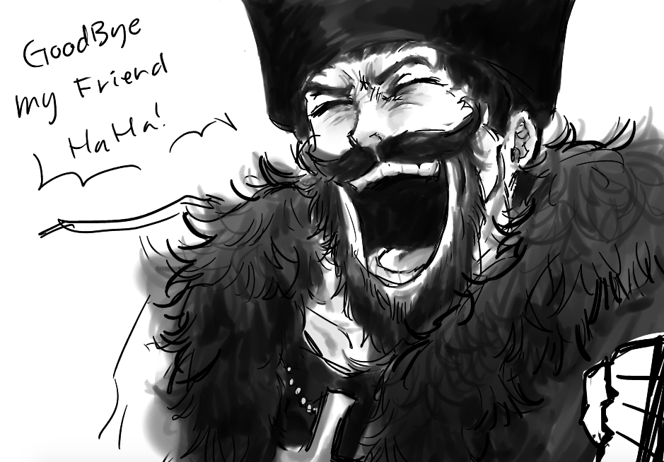 eyeoss0's tweet image. #gutsandblackpowder