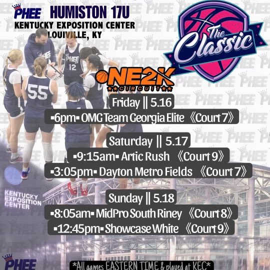 Amya Porchia (@amya_porchia0) on Twitter photo Looking forward to competing in The Classic this weekend in Louisville. Make sure to stop and check my team and I out! <a href="/PheeElite/">Napheesa Collier Elite</a> <a href="/Coach_Brent24/">Coach Humi</a> Looking forward to competing in The Classic this weekend in Louisville. Make sure to stop and check my team and I out! <a href="/PheeElite/">Napheesa Collier Elite</a> <a href="/Coach_Brent24/">Coach Humi</a>
