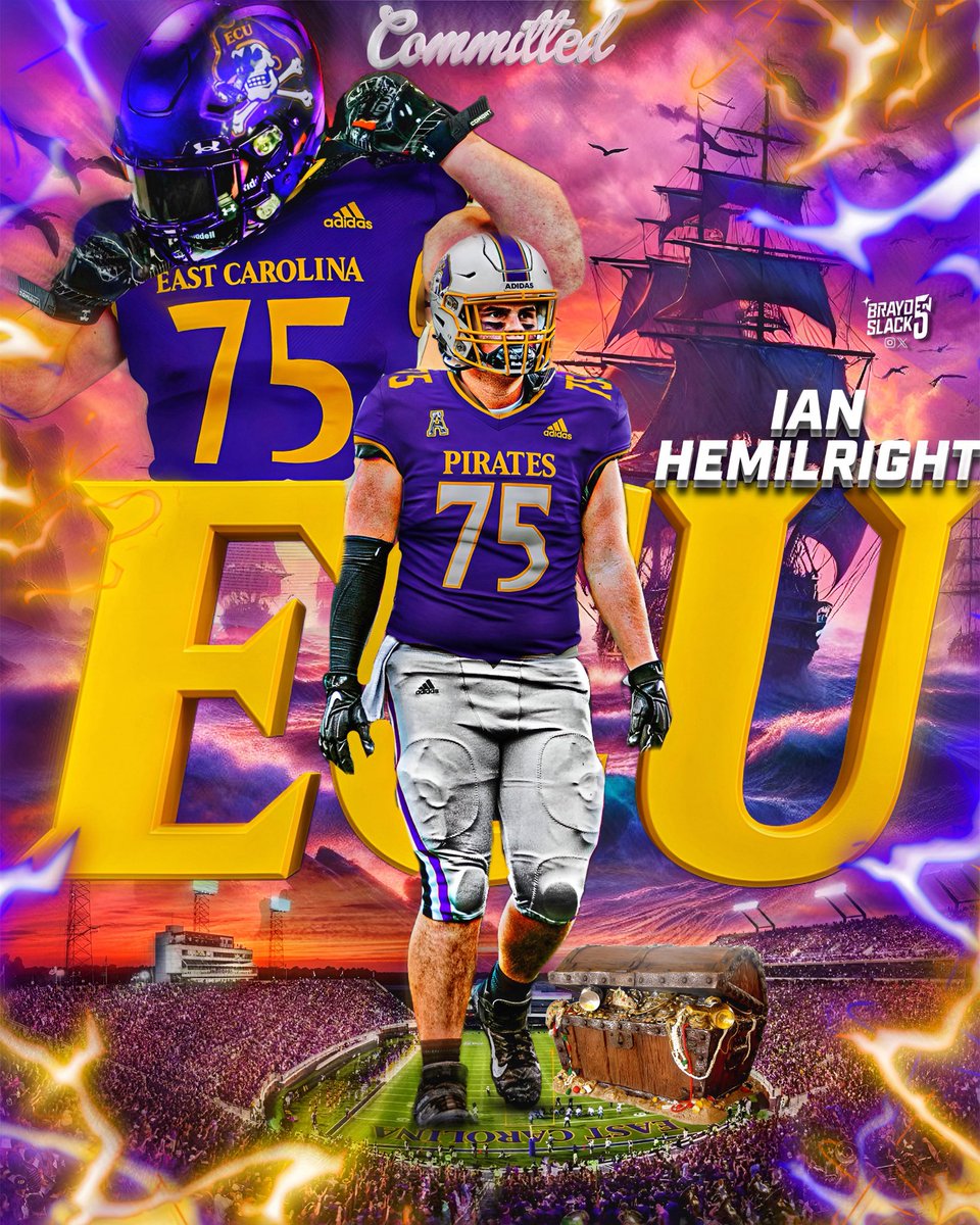 Ian_Hemilright's tweet image. COMMITTED!! Let’s get after it, Go Pirates!! 🏴‍☠️✝️ @ECUPiratesFB @Coach_B_Harrell @OLCoachMattox @coach_jdbaker @RyanMcManus15 @Luke_Mullett @HTC247