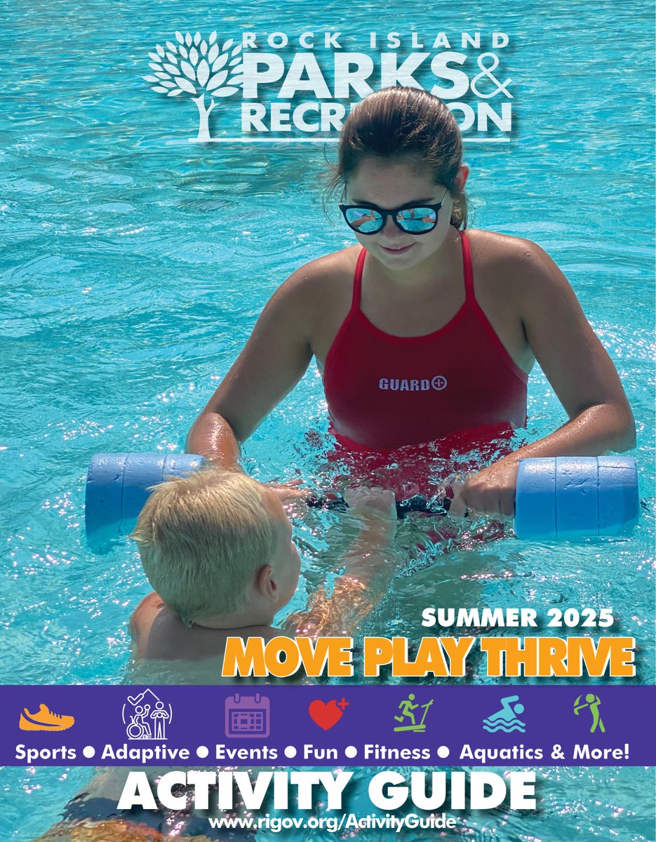 Summer events, fitness, youth sports, camps, swim lessons and more! Check out our online activity guide at rigov.org/activityguide