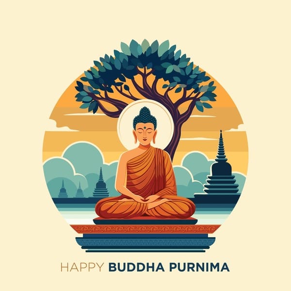 Happy Buddha Purnima 
As we mark the birth of Lord Buddha, may we all be able to live our authentic lives, following our individual paths and living in peace and harmony 🙏🏽