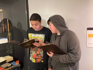 Some of our computer science students attended a field trip to the National Cryptologic Museum. They completed a scavenger hunt to learn about codes/codebreaking and early computers. What an interesting learning experience. #Smallwoodstrong