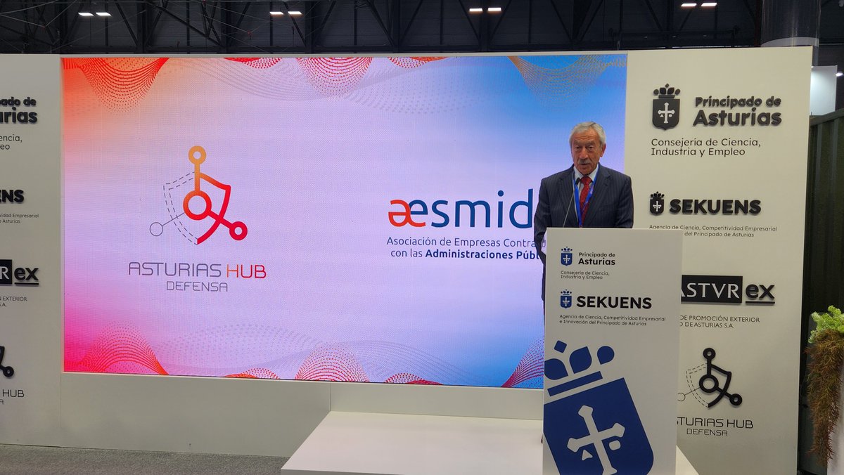 AsturHubDefensa's tweet image. 🤝 Esta alianza con @aesmide  está diseñada para generar un 𝗺𝗮𝗿𝗰𝗼 𝗱𝗲 𝗰𝗼𝗻𝗳𝗶𝗮𝗻𝘇𝗮 𝘆 𝘃𝗮𝗹𝗼𝗿 𝗰𝗼𝗺𝗽𝗮𝗿𝘁𝗶𝗱𝗼, reforzando la posición de nuestras empresas y promoviendo actuaciones conjuntas que beneficien a todo el ecosistema de defensa asturiano.⁣