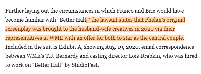 WeWatchedAMovie's tweet photo. Oh, darn. Obviously we don't know for sure but this Together lawsuit is at the very least going to have legs. https://t.co/Ny1KkGUt7b