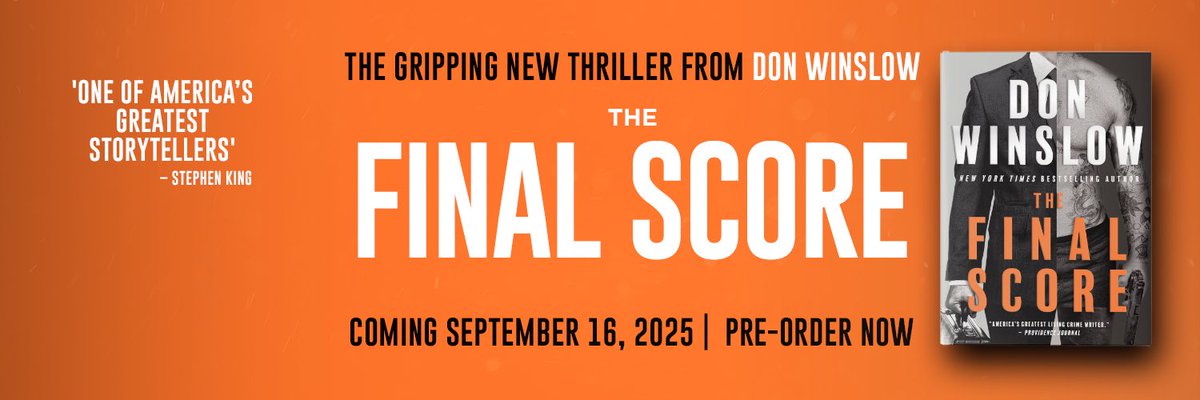 Don Winslow Book Club tweet media