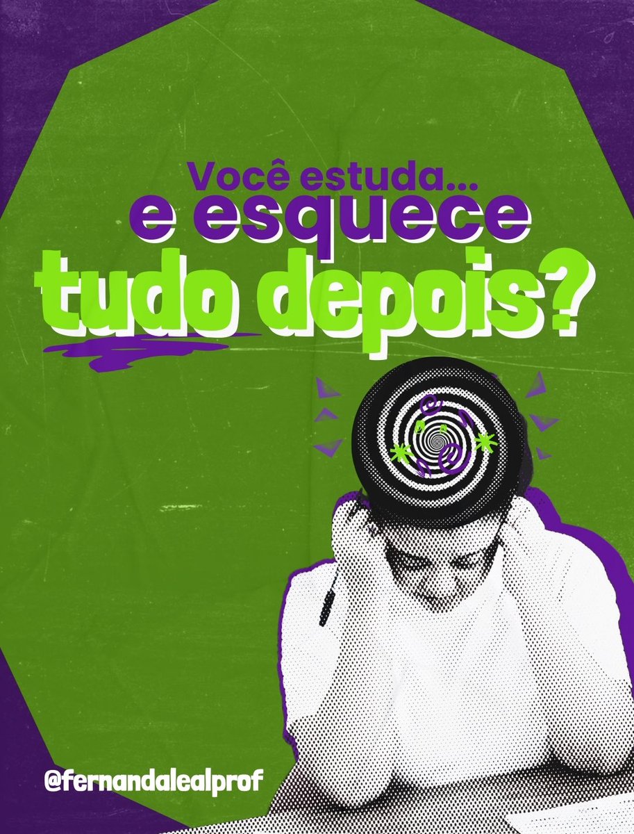 fernandalealpro's tweet photo. Você estuda, entende na hora... mas dias depois, parece que nunca viu aquele conteúdo?
A culpa não é sua memória fraca — é o jeito de estudar que precisa mudar.
No dia 13/05, às 19h, vamos para a segunda aula do Modo Aprovado: https://t.co/QTMlH3SuF6
