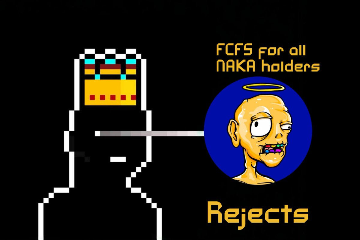 We’re excited to announce a collaboration between <a href="/bagmanonape/">Bagman</a> (Founder of Rejects) and <a href="/nakaveres/">NakaVeres On Ape</a> 

30 GTD allocated X 

All NAKA holders to an FCFS 

To participate:
✔️ Follow <a href="/bagmanonape/">Bagman</a> and <a href="/nakaveres/">NakaVeres On Ape</a>
✔️ Like &amp; Retweet this post
✔️ Comment your ApeChain address