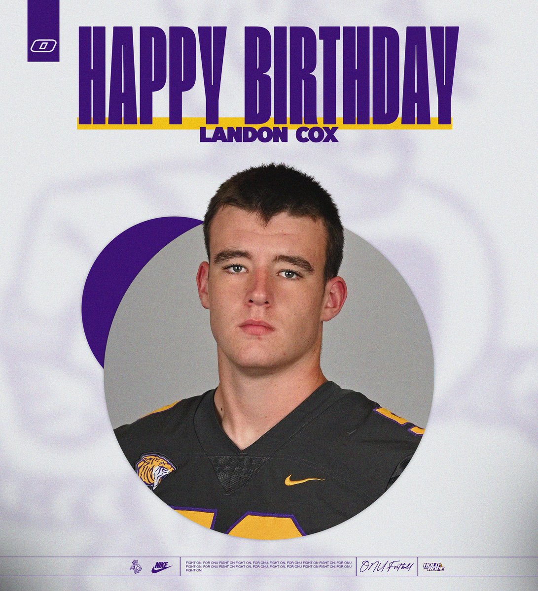 Please help us wish Landon Cox a very happy birthday!!! 🏈🥳