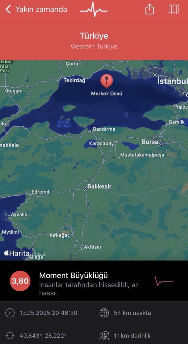 İstanbul Çok Geçmiş Olsun...
 #deprem #sallandık #istanbuldeprem #İstanbul