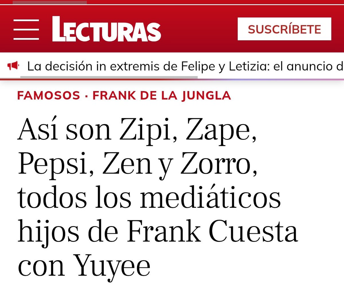 Hay que ser muy hijodeputa para llamar así a tus hijos.