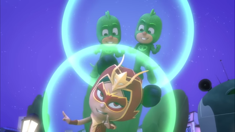 oday marks the 2nd anniversary of the #PJMasks episode, "An Yu and the Gekkos", written by Jasmine Richards, storyboarded by Olivier Renard and directed by Christian De Vita.
An Yu finds it difficult to be a hero when things aren't the way she is used to.
