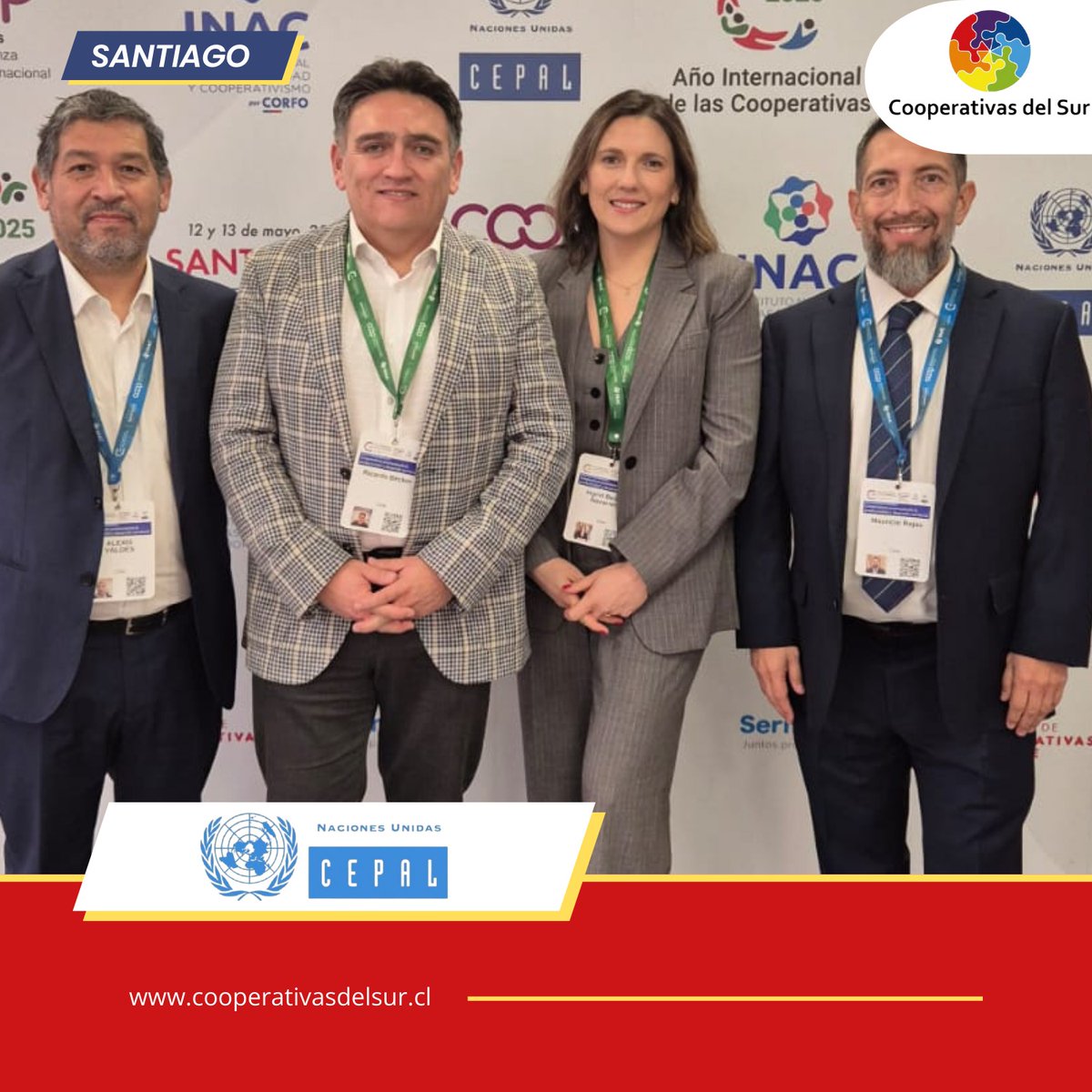 CooperativasSur's tweet photo. Recientemente, @CooperativasSur y sus cooperativas socias, formó parte de la Conferencia Internacional “Las cooperativas construyen un futuro mejor fomentando la productividad, la inclusión y el desarrollo territorial”, organizada por CEPAL. https://t.co/s8HuSL0i12