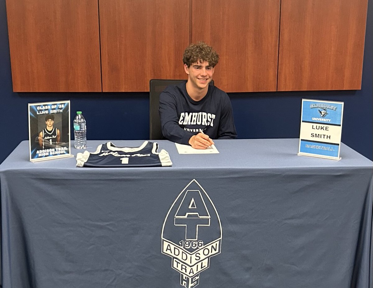 ATHS Athletics (@athsathletics) on Twitter photo Congratulations to Luke Smith (basketball) on continuing his academic and athletic career next year. We’re proud of you! <a href="/AddisonTrailHS/">Addison Trail HS</a> <a href="/ATBlazerHoops/">AT BLAZER HOOPS</a> <a href="/jandrewsATHS/">Mr. Andrews</a> #theBLAZERway Congratulations to Luke Smith (basketball) on continuing his academic and athletic career next year. We’re proud of you! <a href="/AddisonTrailHS/">Addison Trail HS</a> <a href="/ATBlazerHoops/">AT BLAZER HOOPS</a> <a href="/jandrewsATHS/">Mr. Andrews</a> #theBLAZERway