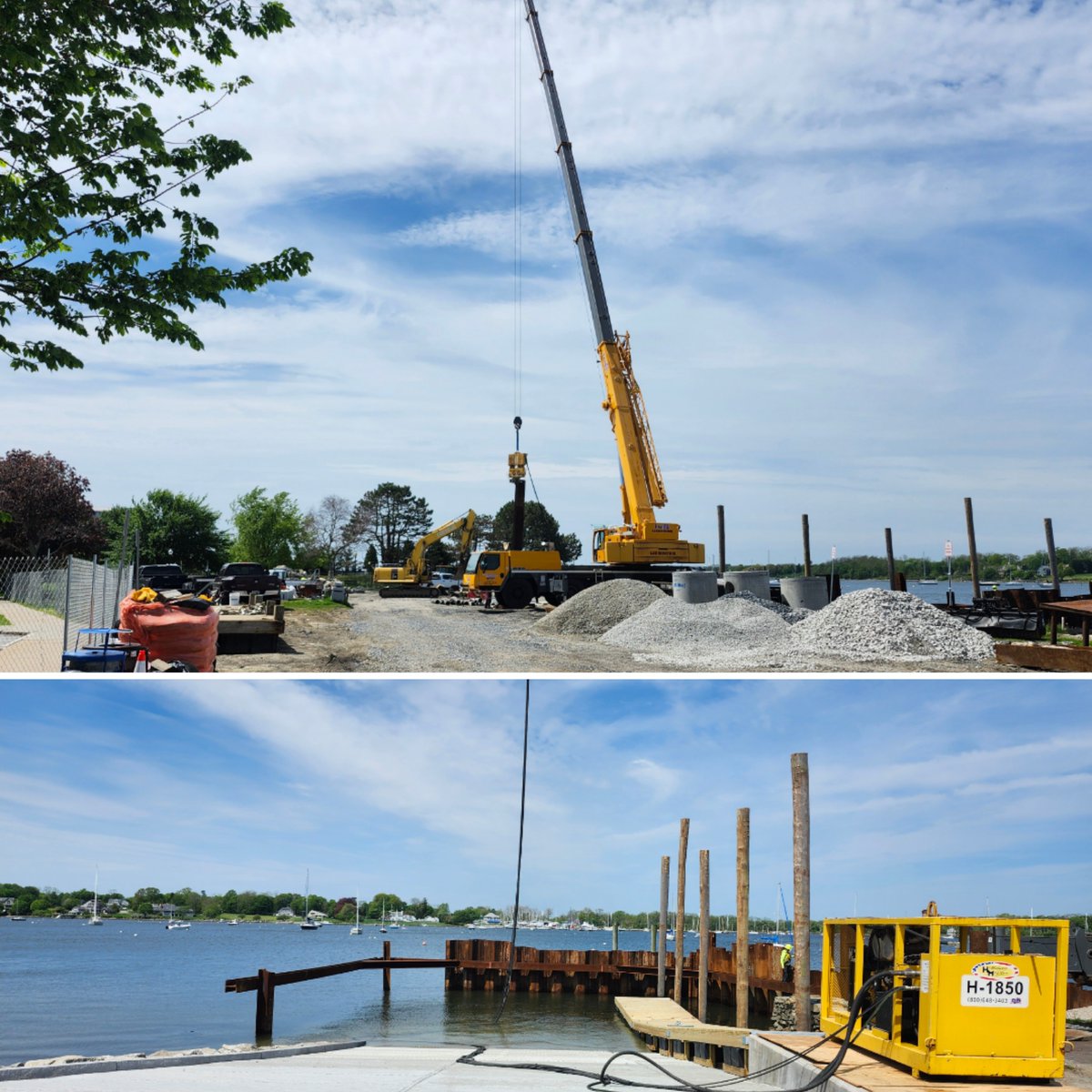 As part of our Infrastructure Week visit to Bristol today, we toured Independence Park, where a $495,988 Municipal Resilience Program Action Grant is allowing the town to make green infrastructure upgrades to improve water quality, reduce flooding, and create safer public access.