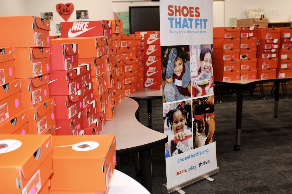 Today, my staff and I visited Lynch Elementary with Shoes That Fit to gift new shoes (and socks!) to over 450 students.

A fresh pair can boost confidence, support learning, and help kids walk proudly into the classroom. Big thanks to our team and the many volunteers! 📚❤️👟